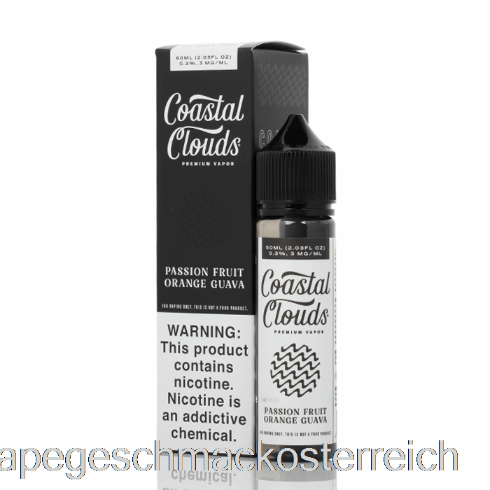 Passionsfrucht Orange Guave - Coastal Clouds Co. - 60 Ml 6 Mg Vape-Geschmack